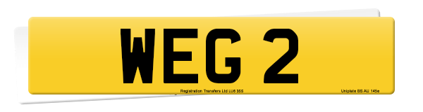 Registration number WEG 2